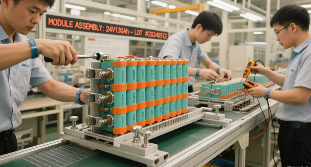 How to customize 24V130Ah ternary battery packs