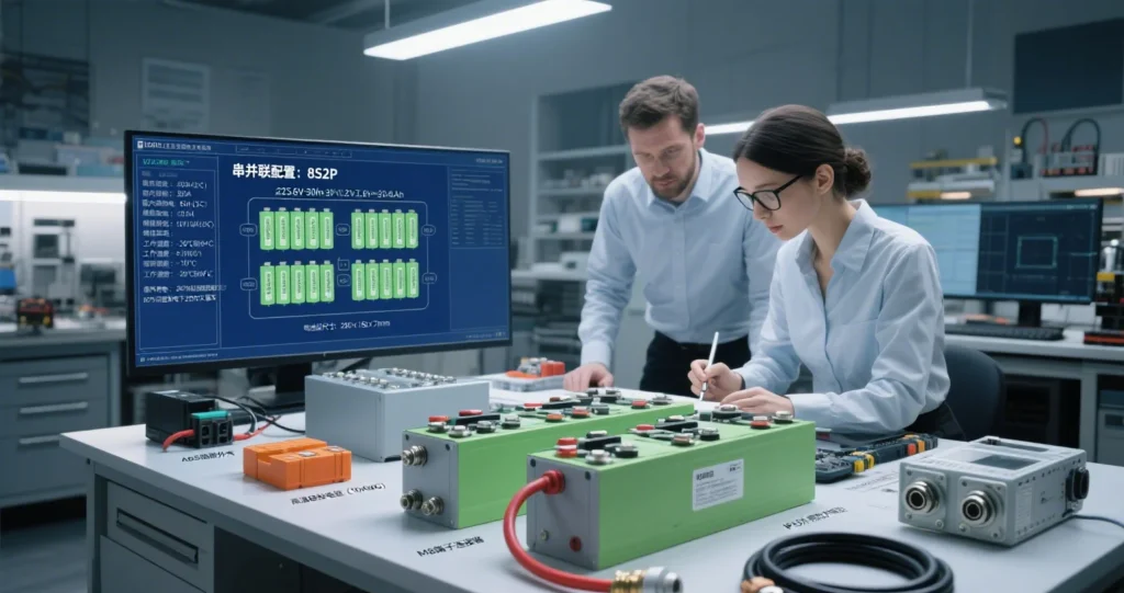 How to customize 25.6V30Ah industrial lithium battery?