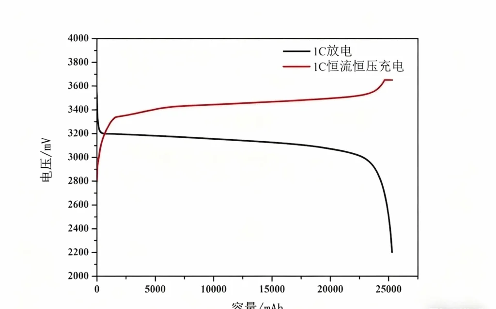 Voltage characteristics of mainstream lithium battery systems on the market