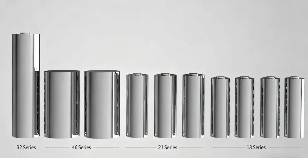 Evolution of Cylindrical Battery Sizes and Technological Breakthroughs