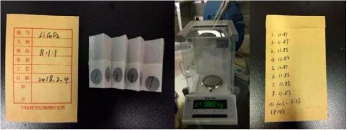 Preparation Process for Button Lithium Battery Electrodes
