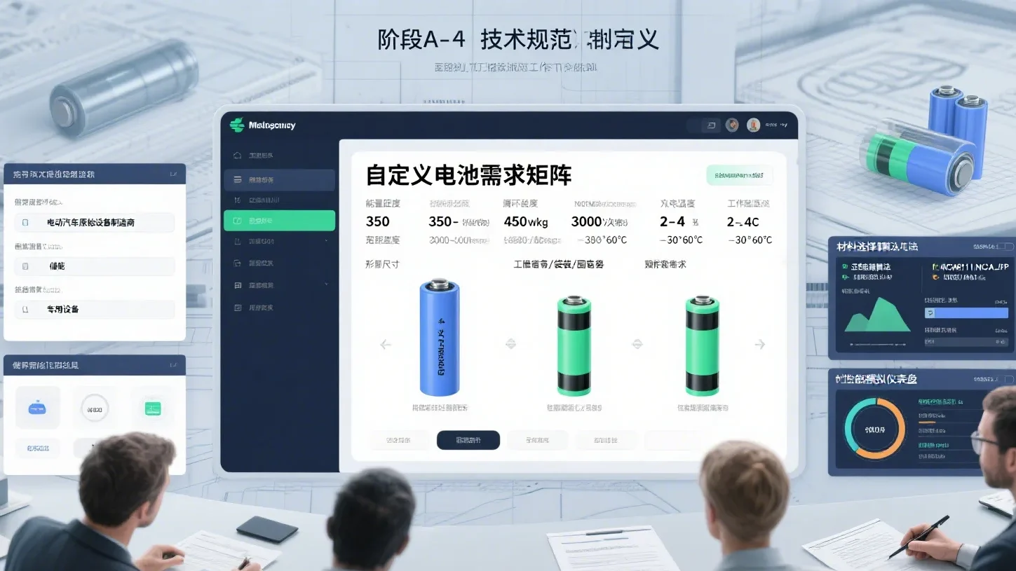 Li-ion Battery Custom Development A/B/C Sample Core