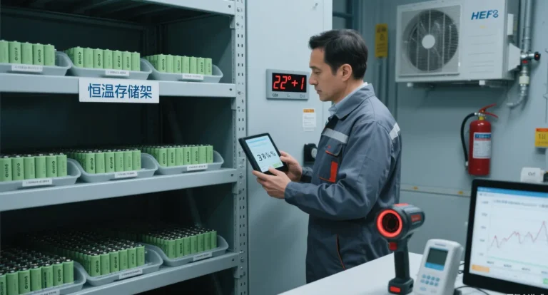 Methods for safe storage of lithium-ion batteries in 2025