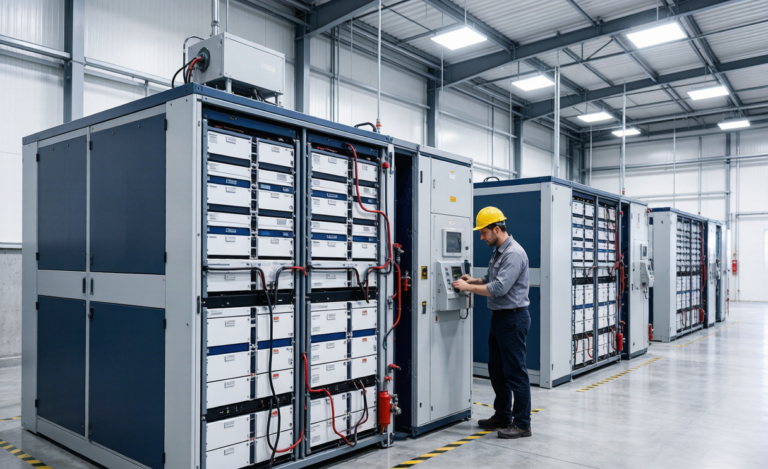 Commercial and Industrial Lithium Storage: Sizing and Safety