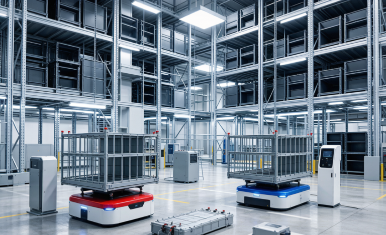 Battery Solution for Warehouse Automation and AMRs: Designing Reliable AMR Power Systems