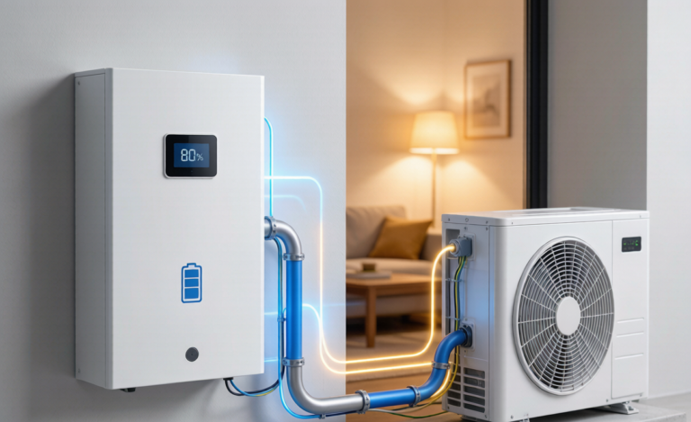 Home Energy Storage and Heat Pump Integration: How to Size and Control the Pair