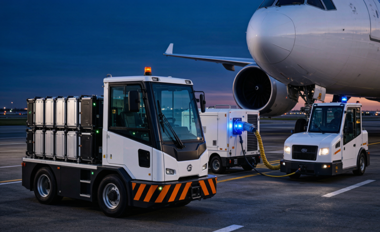 Battery Solution for Airport Ground Support Equipment