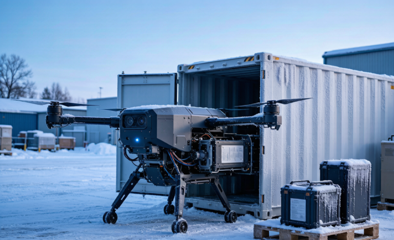 Drone Battery Winter Logistics Cold Chain: An Engineer’s Field Guide to Cold-Weather Reliability