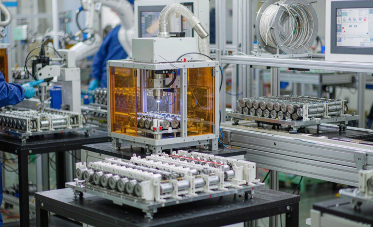 Battery Solution Manufacturing for Robotics: Weld Windows, Line Yield and Cell-Level Traceability