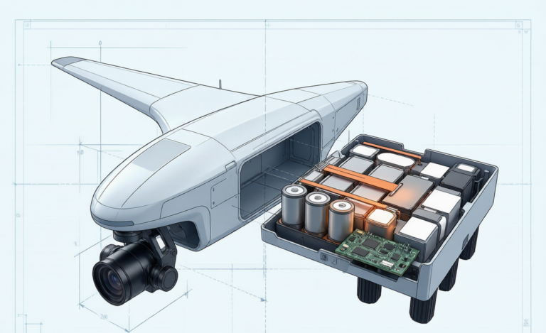 Drone Battery Design for Mapping UAVs: How Engineers Turn a Survey Spec Into a Flight-Ready Pack