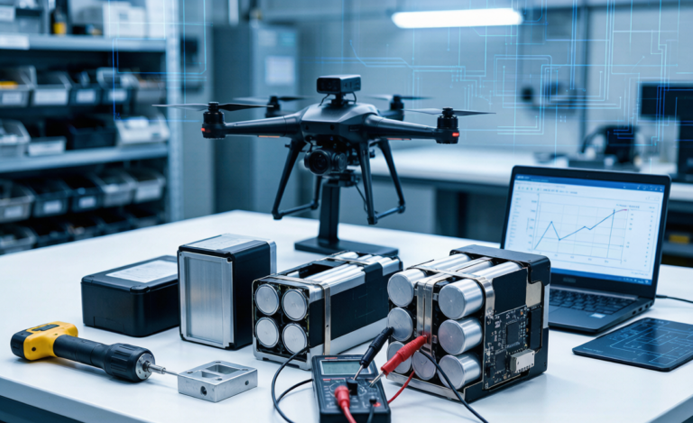 Drone Battery Manufacturing for Inspection UAVs: How We Build 40 Packs, Not 40,000, Without Losing Consistency