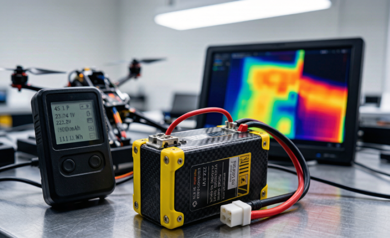 Drone Battery Testing for Racing Drones