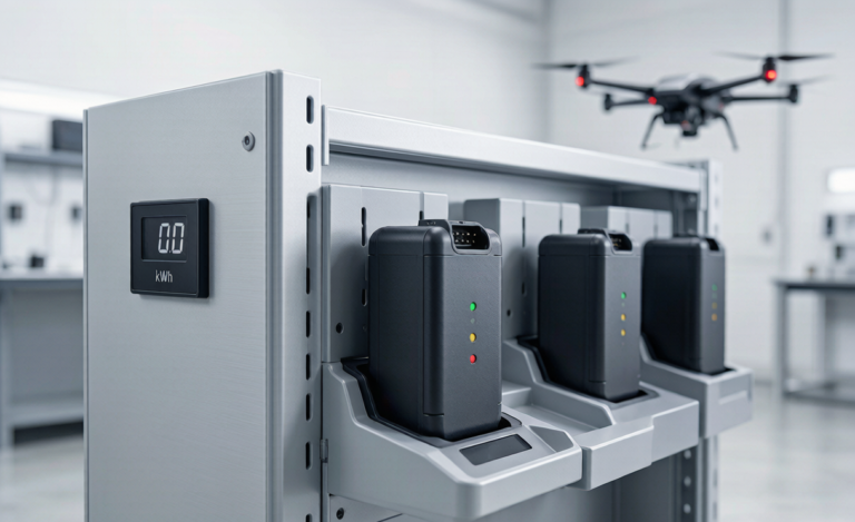 Drone Battery Cost Optimization for Delivery Drones: Charging Infrastructure and Energy Economics