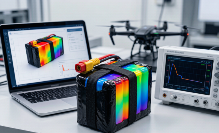 Drone Battery Performance for Racing Drones: Building the Electro-Thermal Digital Twin