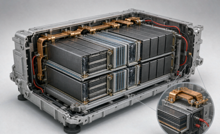 Semi-Solid State Battery Design for EV Packs