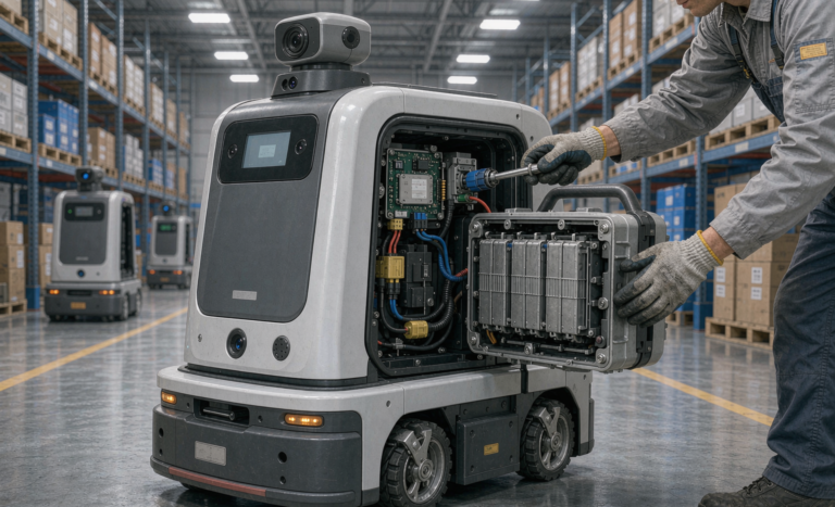 Battery Solution Deployment for Robotics: From Pilot Line to Production Fleet