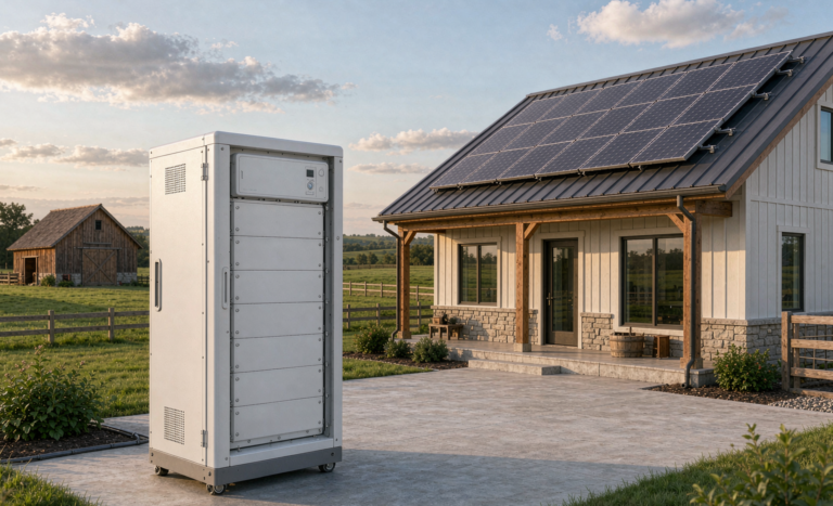 Home Energy Storage Cost Optimization for Farms