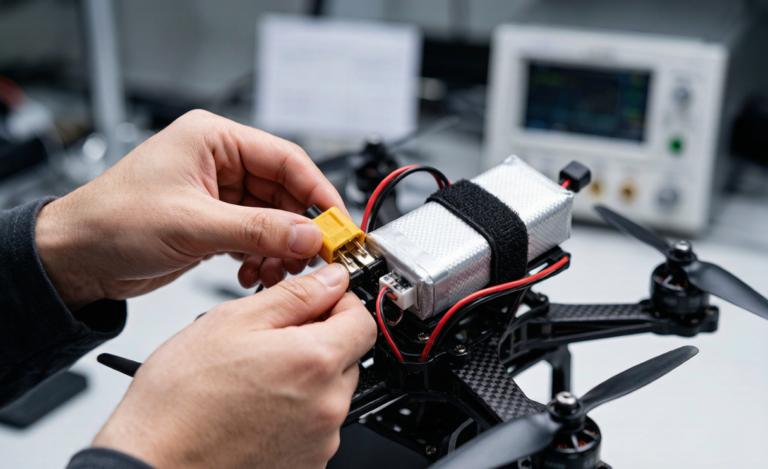 Drone Battery Integration for Racing Drones: An Engineer’s Field Guide to Connectors, Flight-Controller Parameters, and Airframe Fit