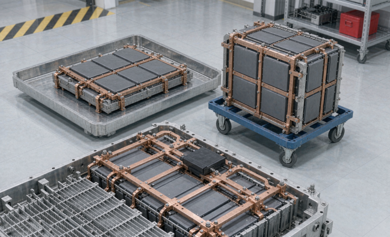 Semi-Solid State Battery Integration for EV Packs
