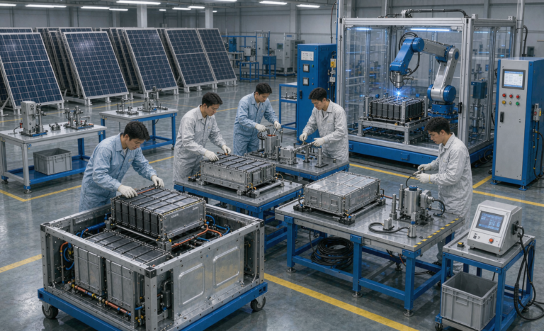 Lithium Battery Manufacturing for Solar Kits