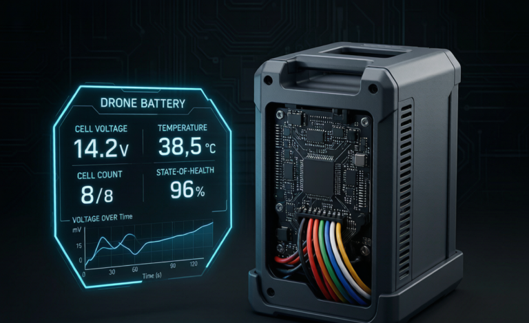 Drone Battery BMS Telemetry and Health Monitoring: How Engineers Read Pack State Before a Cell Ever Fails