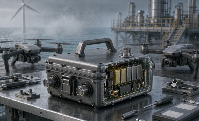 Drone Battery Design for Inspection UAVs: Sealing, Corrosion Resistance, and Ingress Protection for Harsh Sites