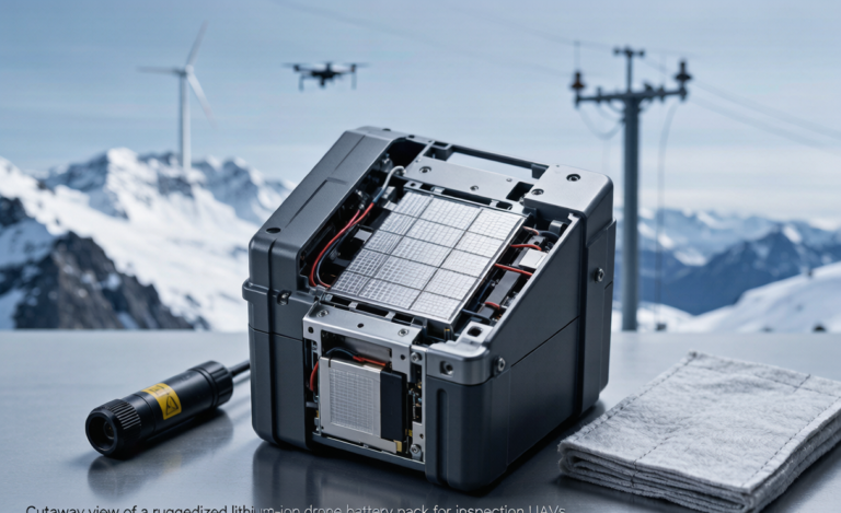 Drone Battery Design for Inspection UAVs: Engineering for Cold and High-Altitude Missions