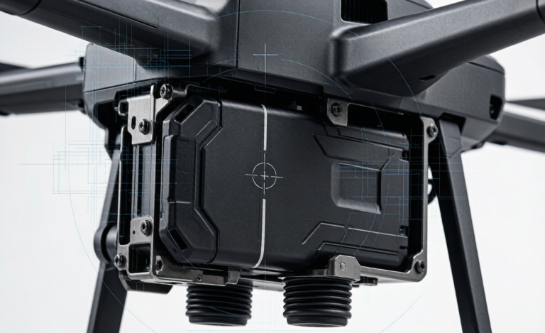 Drone Battery Design for Inspection UAVs: Co-Designing Form Factor, Center of Gravity, and Vibration Isolation