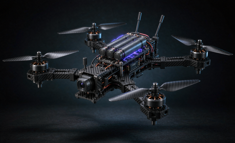 Drone Battery Performance for Racing Drones: Lap-by-Lap Energy Budgeting and Peak-Pulse Sizing