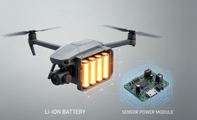 Drone Battery Design for Inspection UAVs: Engineering a Clean Power Backbone for the Sensors That Do the Real Work