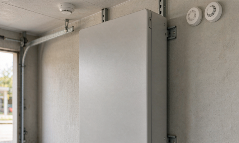 Home Energy Storage Fire Safety and Detector Placement