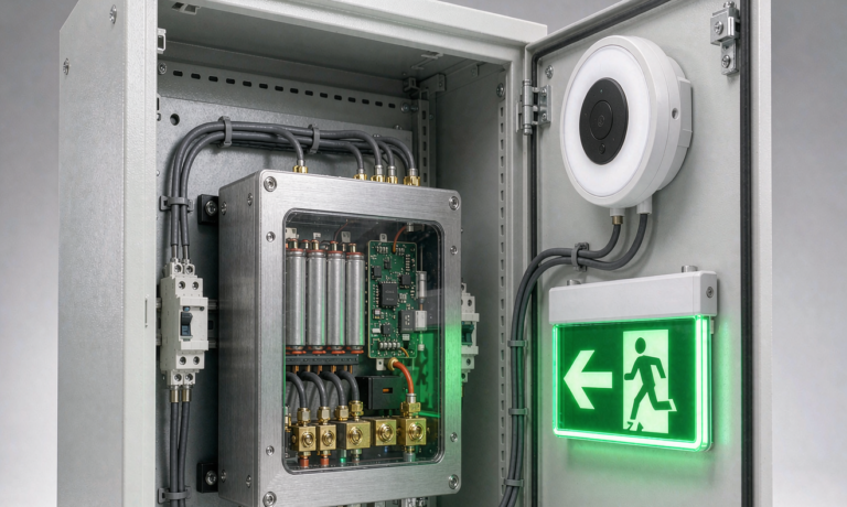 Sodium-Ion Battery for Emergency Lighting and Exit Systems