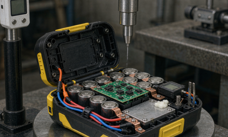 Lithium Battery Testing for Power Tools: Drop and Ingress Qualification, Connector Cycle Endurance, and Workshop Reality-Check Acceptance