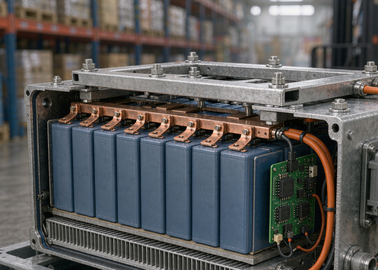Sodium-Ion Battery Cost Optimization for Forklifts: Battery-Room Decommissioning Economics, Energy Cost Per Pallet Move, and Charging Infrastructure Capex Avoidance