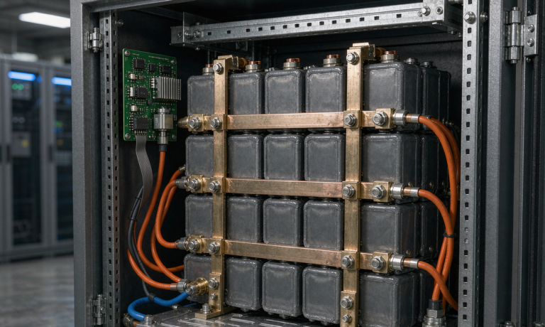 Semi-Solid State Battery Design for Storage: Rack-Scale Thermal Zoning, Cell-to-Container Ratios, and 15-Year Degradation Planning