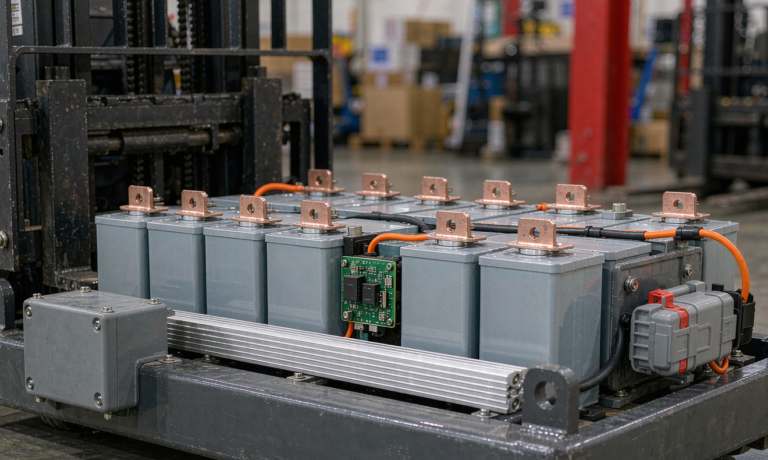 Sodium-Ion Battery Cost Optimization for Forklifts: Multi-Shift Duty Cycles, Cold-Chain Derating Economics, and Opportunity-Charge TCO Modeling