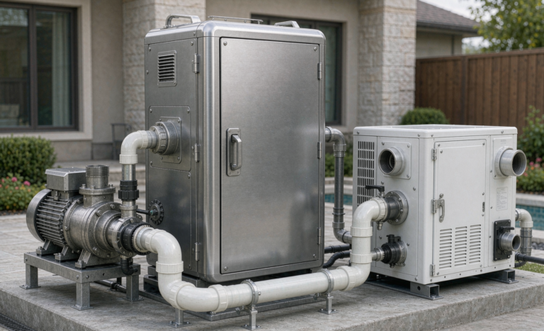 Home Energy Storage for Pool Pump and Spa Hot Tub