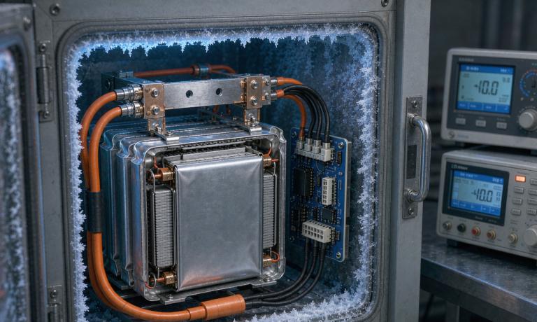 Sodium-Ion Battery Low Temperature Discharge Behavior: -40°C Test Data and Cold-Climate Design Guide