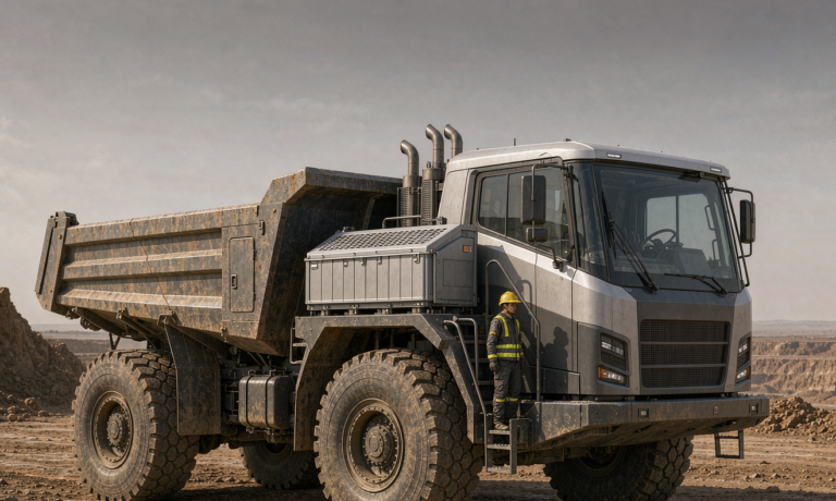 Battery Solution for Electric Mining Haul Trucks
