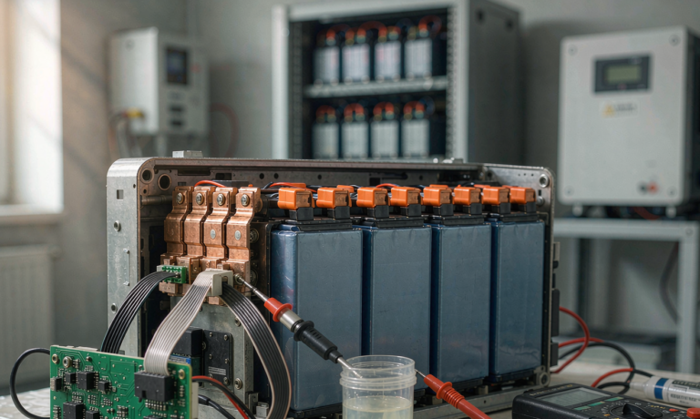 Semi-Solid State Battery Design for Energy Storage: An Engineer’s Sizing, Thermal and Cycle-Life Guide