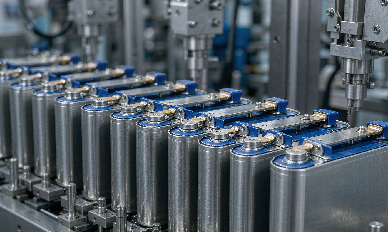 Sodium-ion battery manufacturing production line for backup power modules