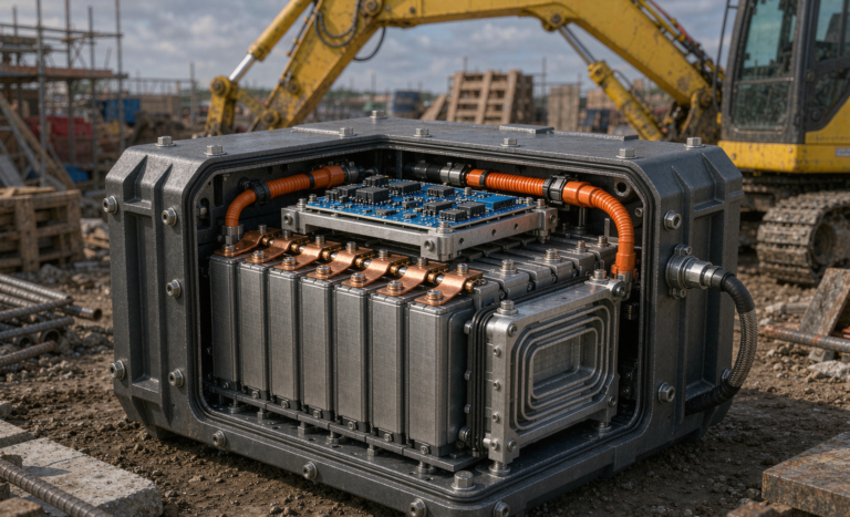 Battery Solution for Electric Construction Machinery