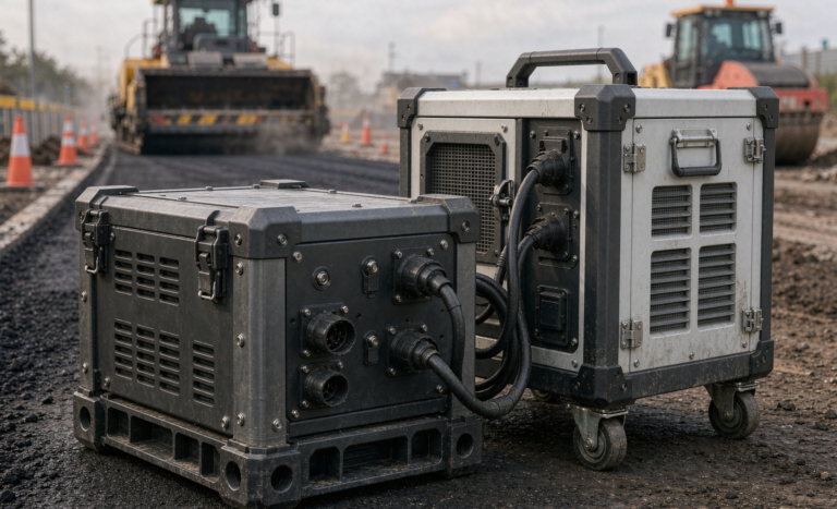 Battery Solution for Electric Pavers and Road Rollers