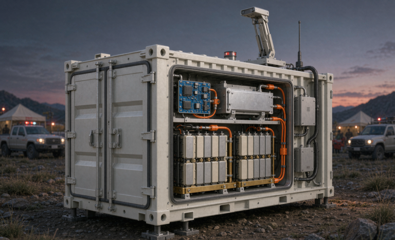 Battery Solution for Disaster Response Command Units
