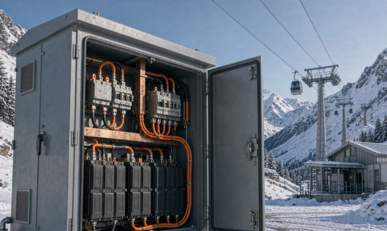 Battery Solution for Ski Lifts and Aerial Ropeways