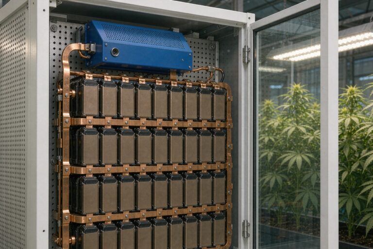 Battery Solution for Greenhouse and Vertical Farming