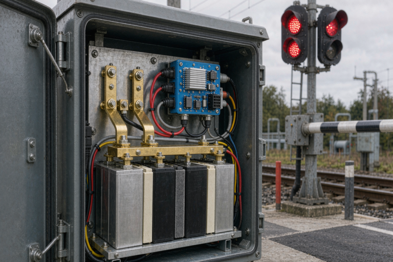 Lithium Battery for Railroad Grade Crossing Signals