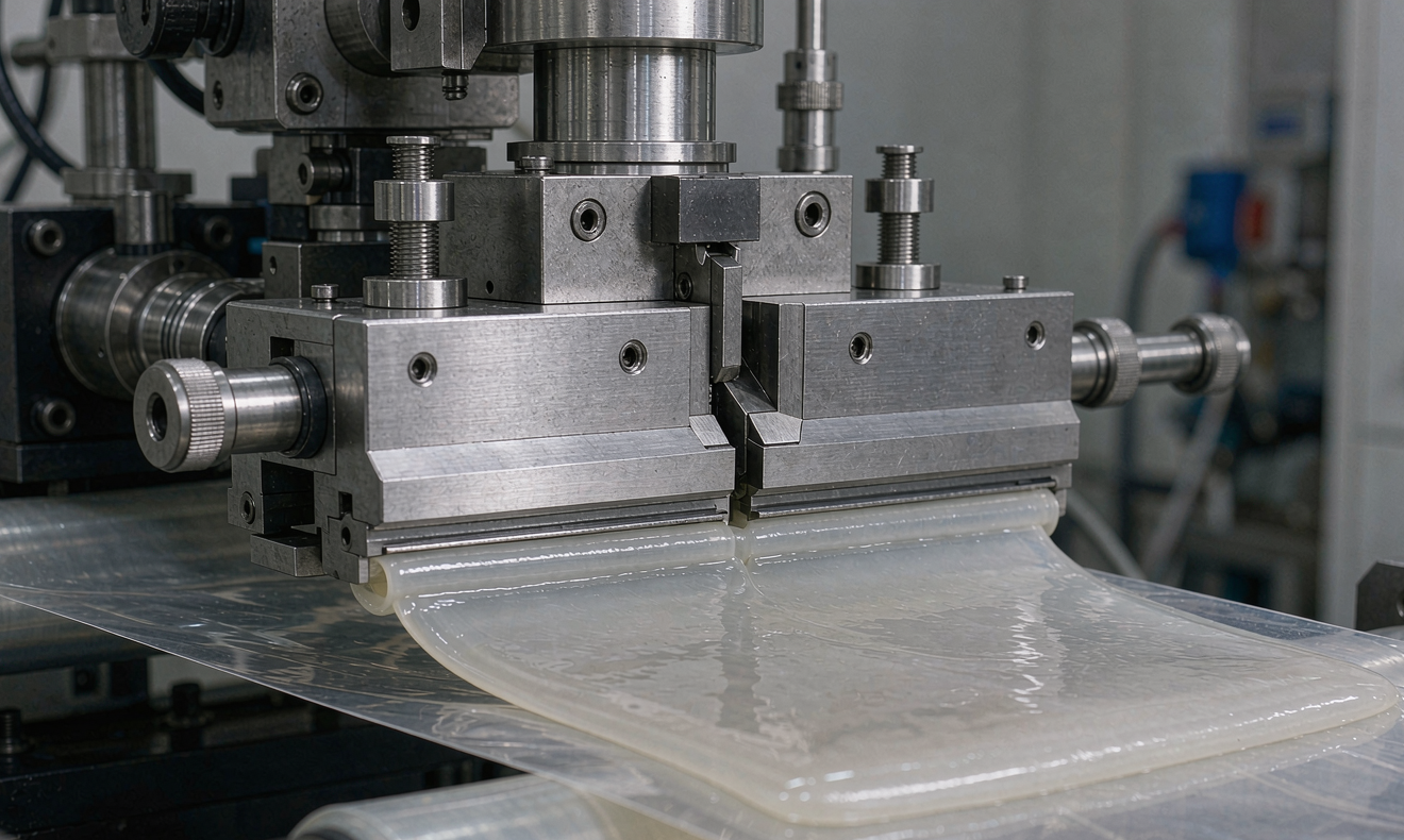 translucent semi-solid state battery solid electrolyte membrane casting on a carrier film