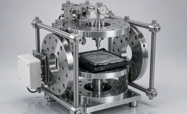Cell Stack Pressure and Fixture Design for Semi-Solid Pouch Cells