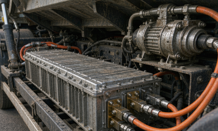Battery Solution for Electric Refuse Trucks: Route Duty